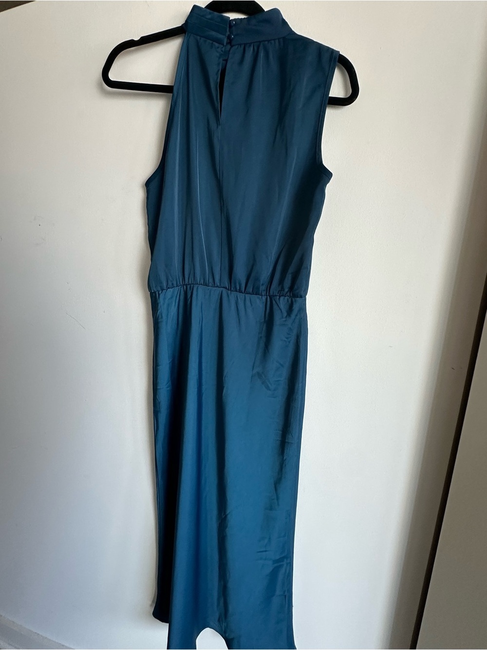 Pretty Garden Dress Size S Sleeveless Midi Dress in Teal